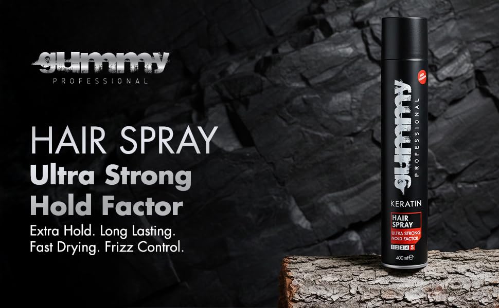 Gummy HAIR SPRAY 400 ML ULTRA STRONG