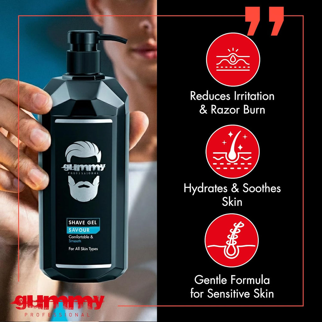 Gummy Shaving Gel Savour 1000 ml