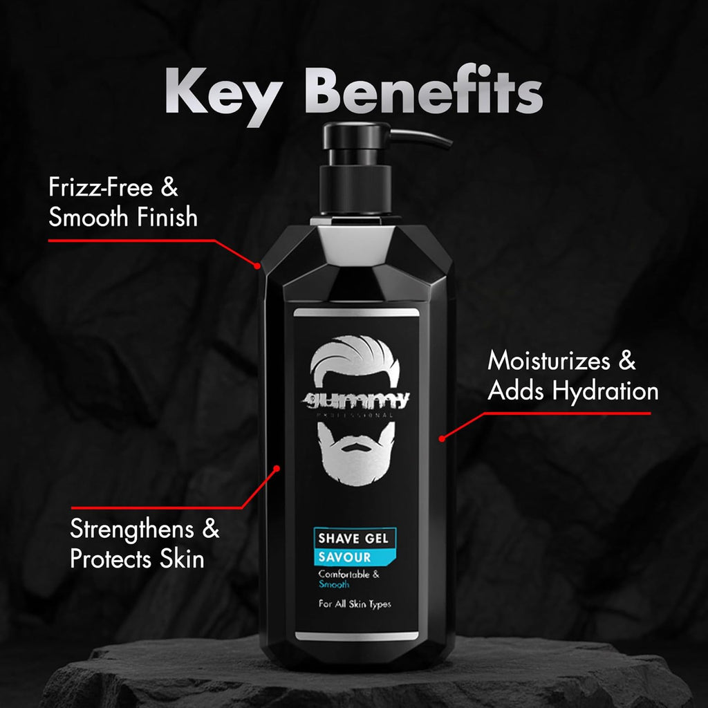Gummy Shaving Gel Savour 1000 ml