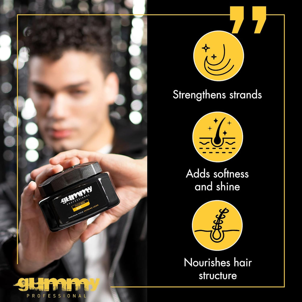 Gummy Hair Gel Plus 700 ml