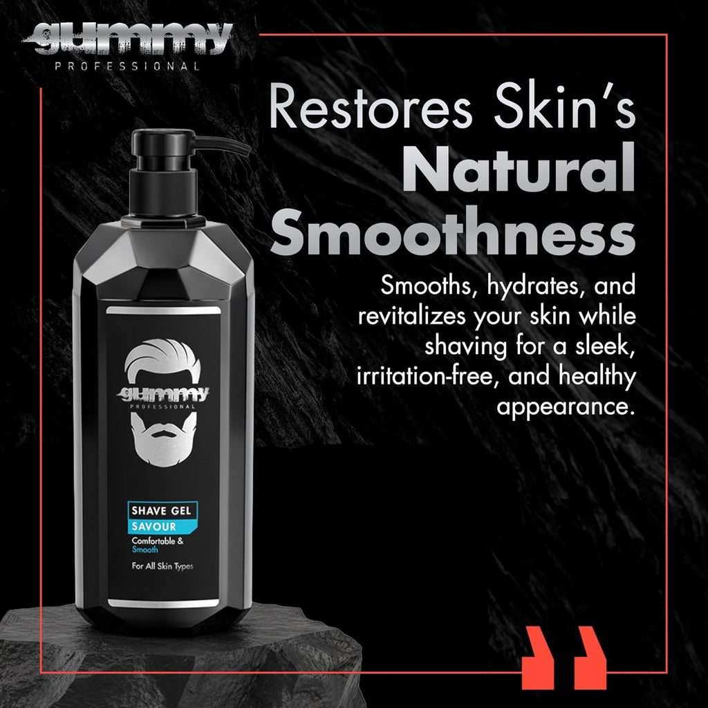 Gummy Shaving Gel Savour 1000 ml