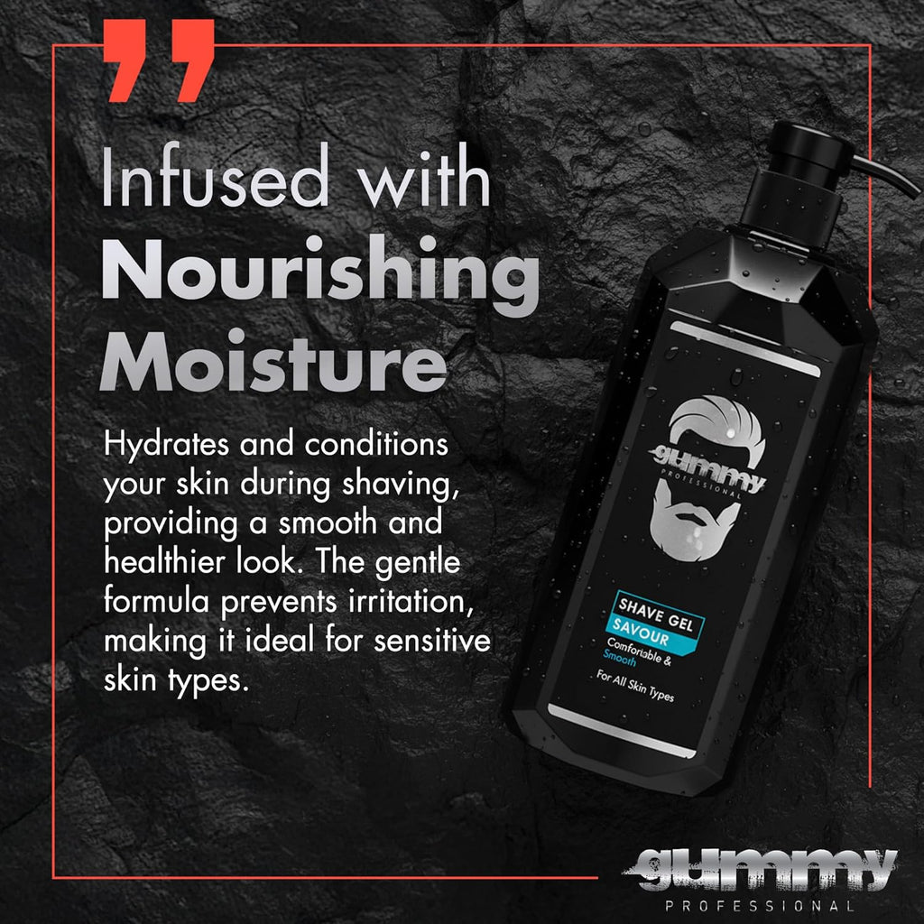 Gummy Shaving Gel Savour 1000 ml