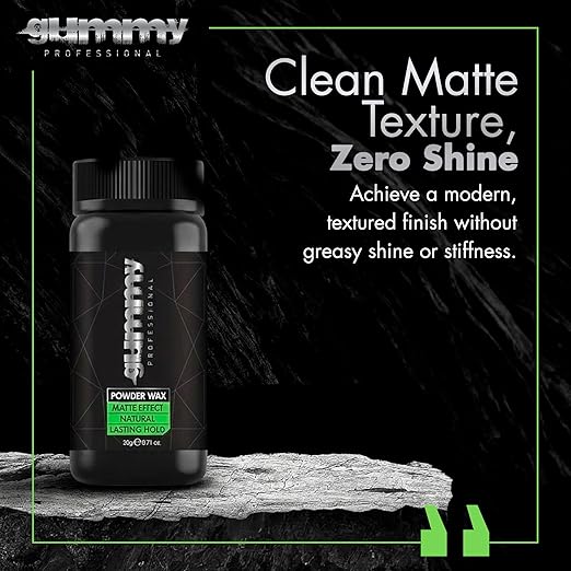 Gummy Powder Hair Wax Matte Effect 20 G