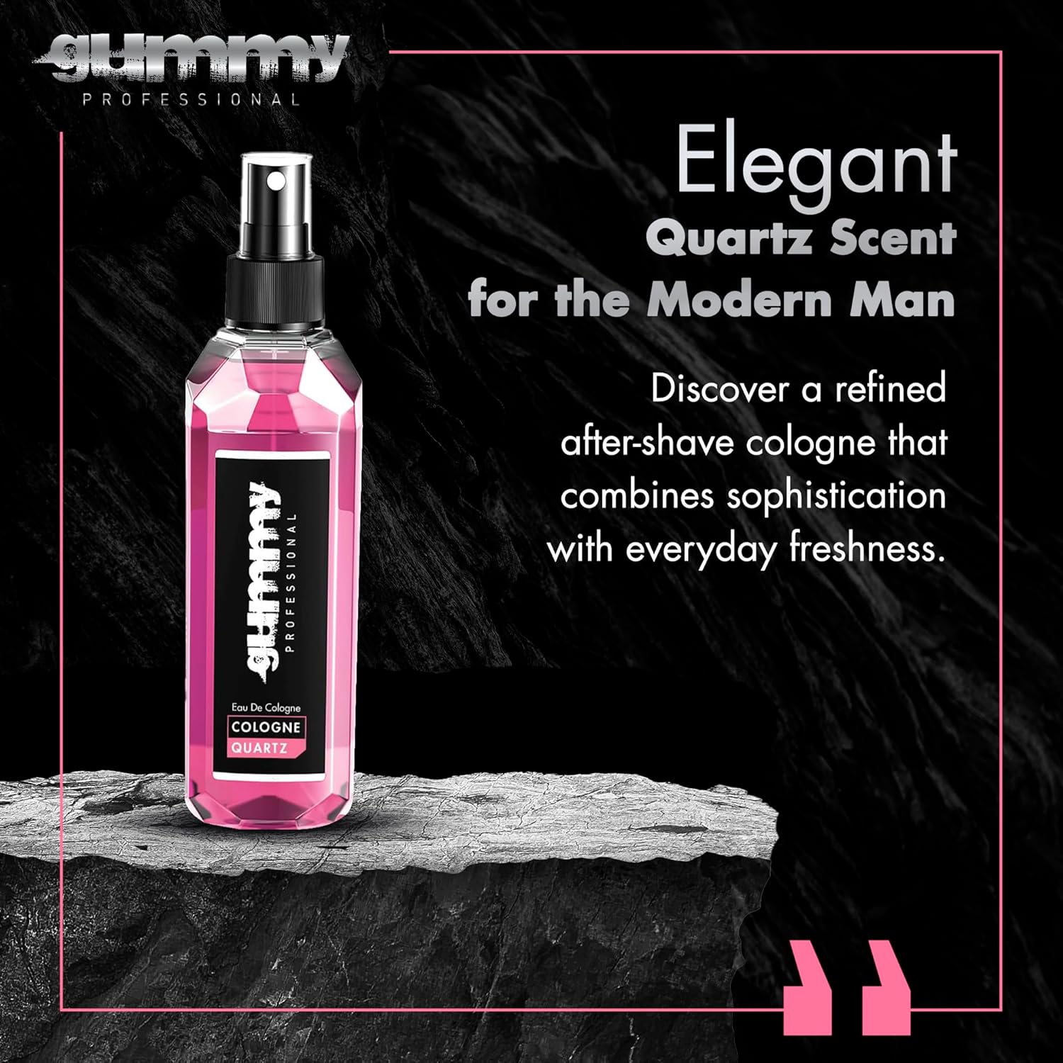 GUMMY EU DE COLOGNE QUARTZ 400ML