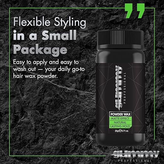Gummy Powder Hair Wax Matte Effect 20 G