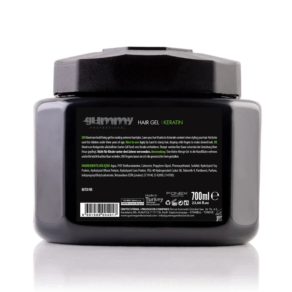 Gummy Hair Gel Keratin 700 ml
